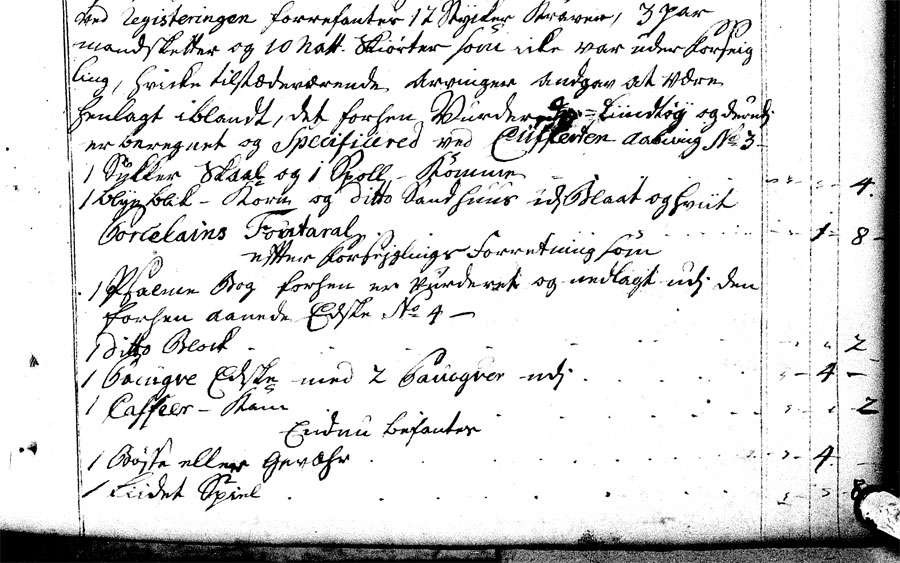 Eiler Struch - Skifte 1776, fol.95